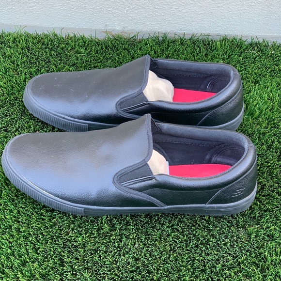 Men’s Skechers Alcade Slip Resistant Work Shoes - Picture 3 of 7